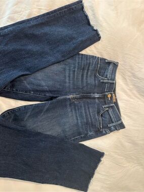 MOTHER Jeans Ankle Fray